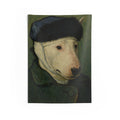 Bull Terrier Self-Portrait with Bandaged Ear — after Vincent van Gogh, 1889 | Tapestry