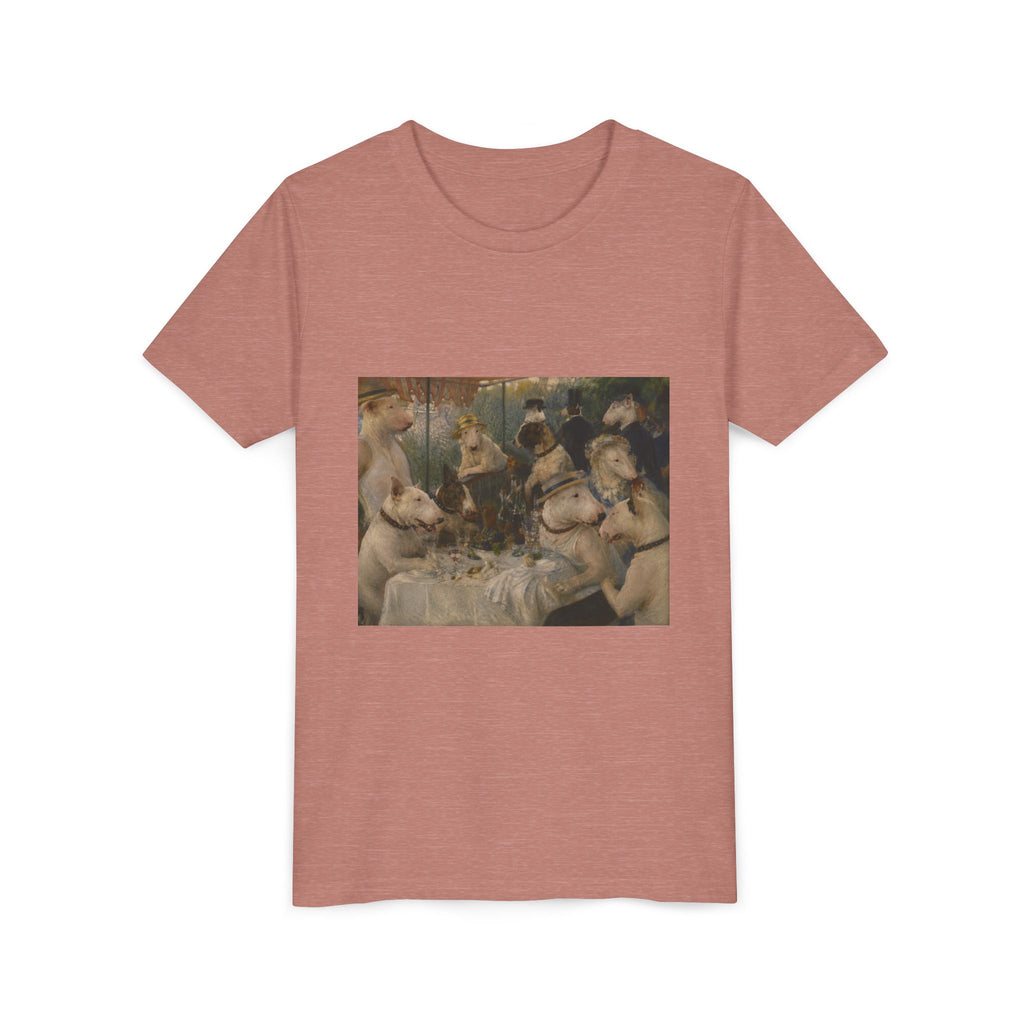 Bull Terrier Luncheon of the Boating Party — after Pierre-Auguste Renoir, 1881 | Youth Tee