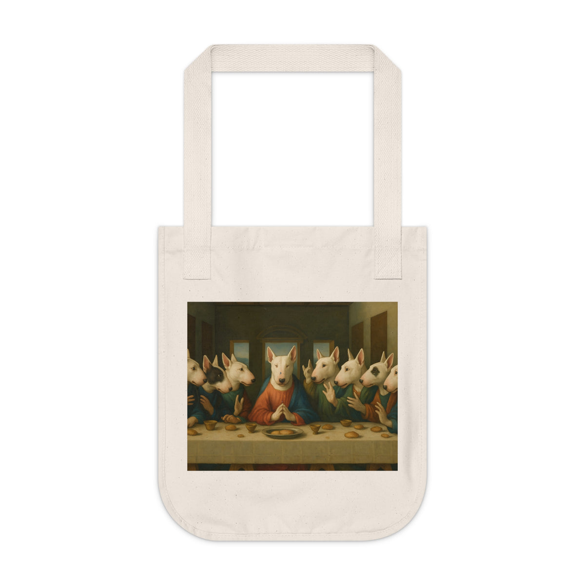 Bull Terrier The Last Supper — after Leonardo da Vinci, 1498 | Tote