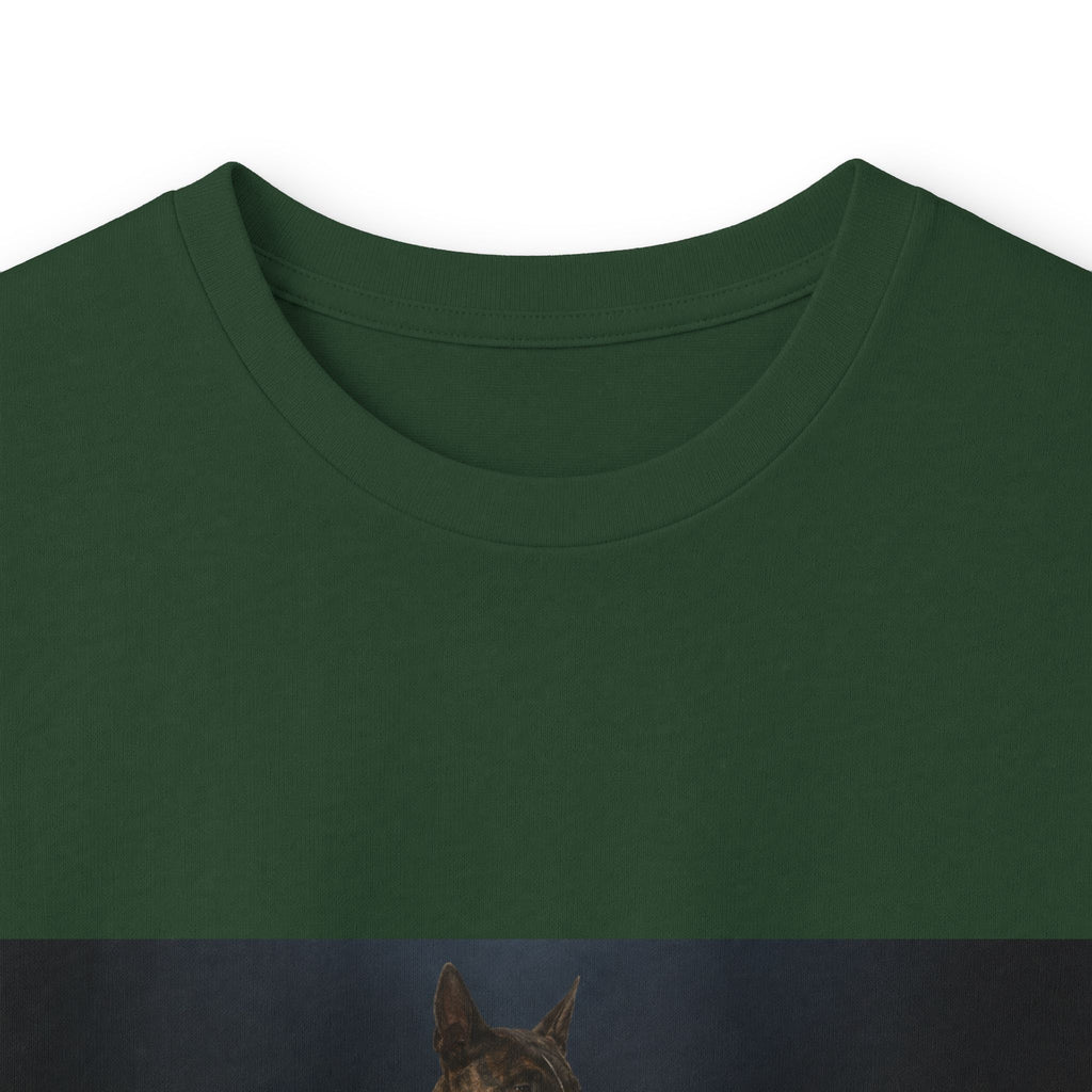 Bull Terrier Mona Lisa — after Leonardo da Vinci, c.1503 | Long Sleeve