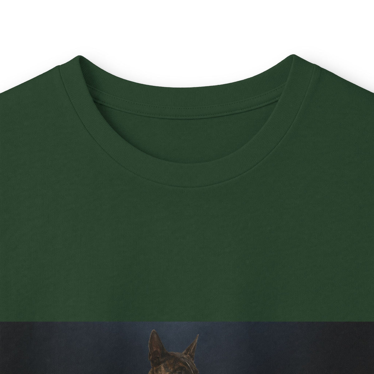 Bull Terrier Mona Lisa — after Leonardo da Vinci, c.1503 | Long Sleeve