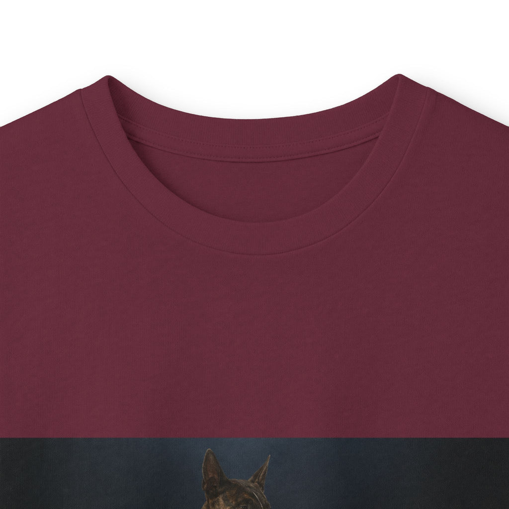 Bull Terrier Mona Lisa — after Leonardo da Vinci, c.1503 | Long Sleeve