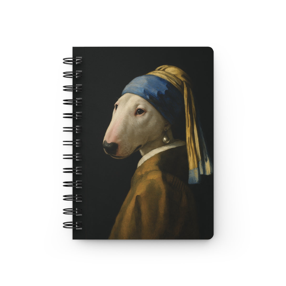 Bull Terrier Girl with a Pearl Earring — after Johannes Vermeer, c.1665 | Journal