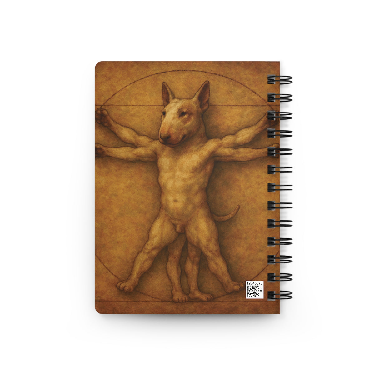 Bull Terrier Vitruvian Man — after Leonardo da Vinci, c.1490 | Journal
