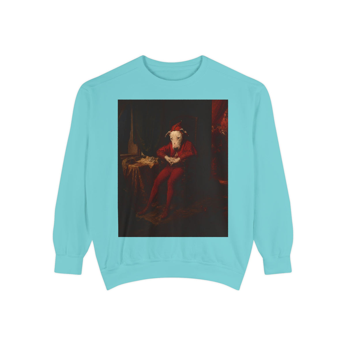 Bull Terrier Stańczyk — after Jan Matejko, 1862 | Crewneck