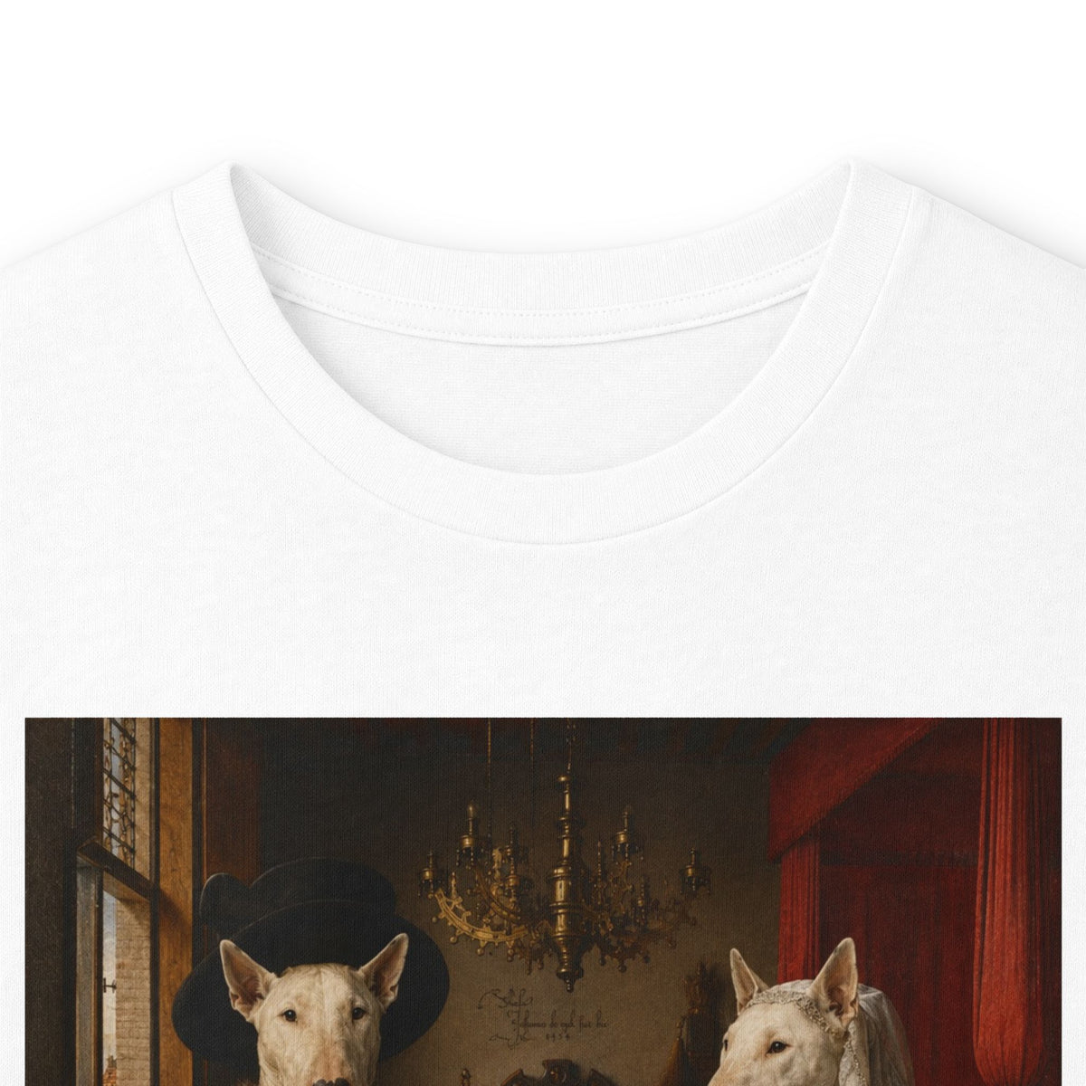 Bull Terrier The Arnolfini Portrait — after Jan van Eyck, 1434 | Long Sleeve