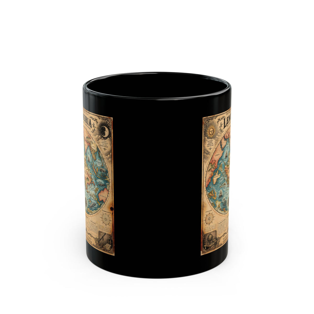 Lemuria, The Forbidden Atlas Plate IV | Mug