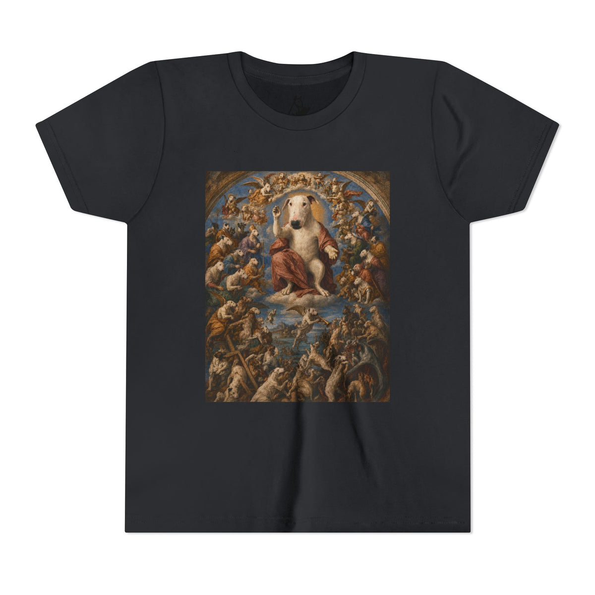 Bull Terrier The Last Judgement — after Michelangelo, 1541 | Youth Tee