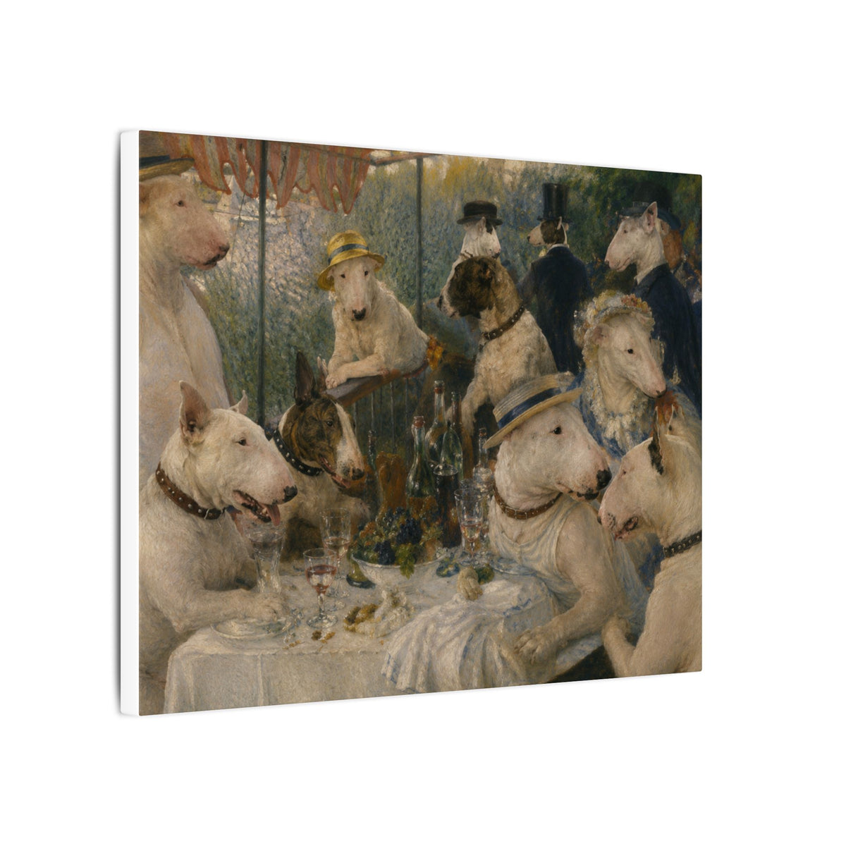 Bull Terrier Luncheon of the Boating Party — after Pierre-Auguste Renoir, 1881 | Canvas