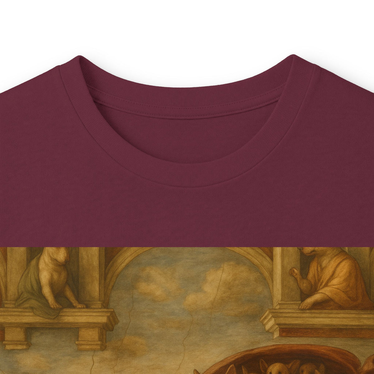 Bull Terrier The Creation Of Adam — after Michelangelo, 1512 | Long Sleeve