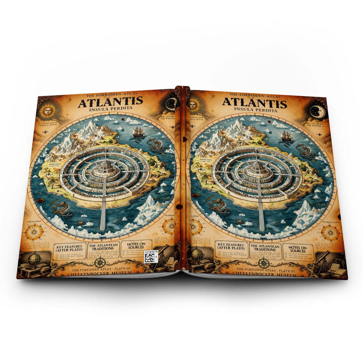 Atlantis, The Forbidden Atlas Plate III | Journal