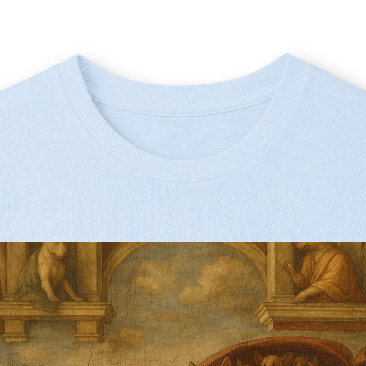 Bull Terrier The Creation Of Adam — after Michelangelo, 1512 | Long Sleeve