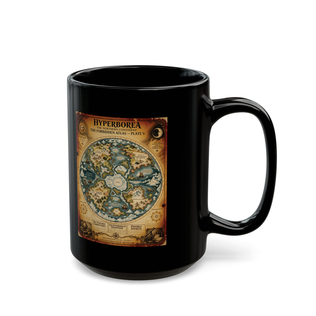 Hyperborea, The Forbidden Atlas Plate V | Mug