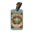 Agartha, The Forbidden Atlas Plate VI | Luggage Tag