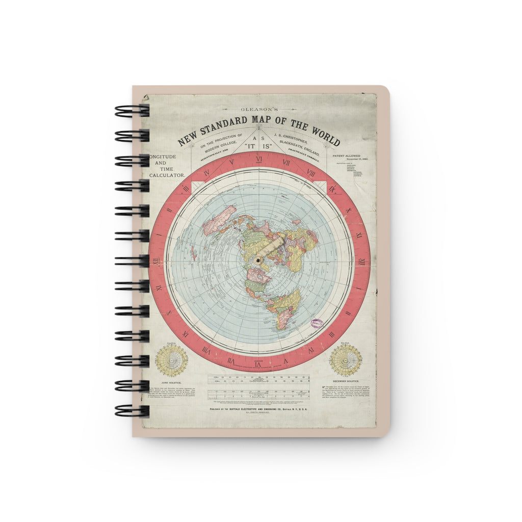 Gleason's New Standard Map of the World, 1892 | Spiral Journal