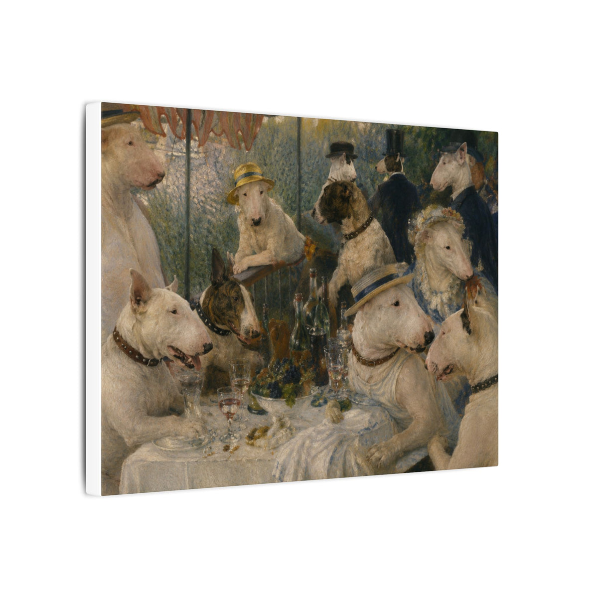 Bull Terrier Luncheon of the Boating Party — after Pierre-Auguste Renoir, 1881 | Canvas