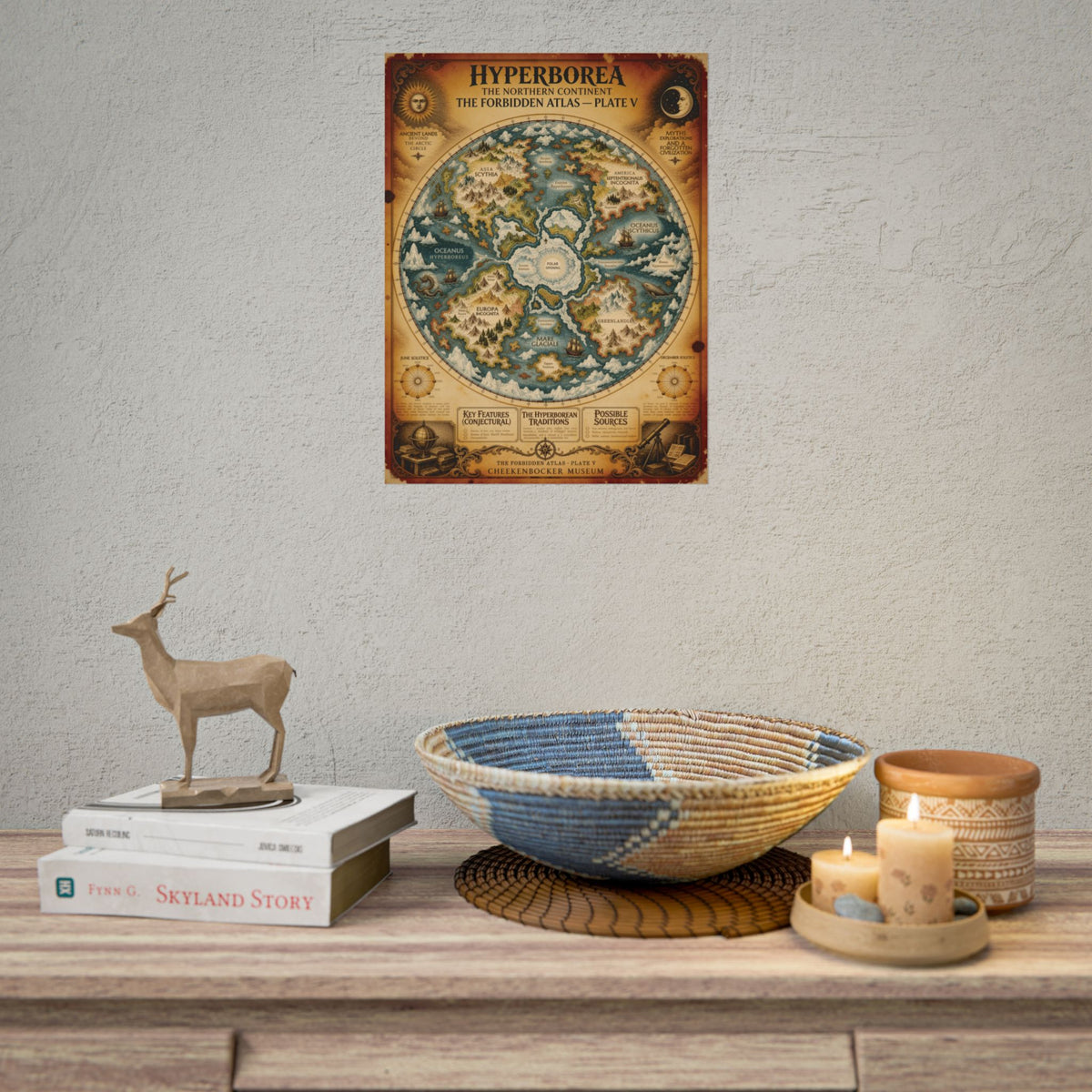 Hyperborea, The Forbidden Atlas Plate V | Poster