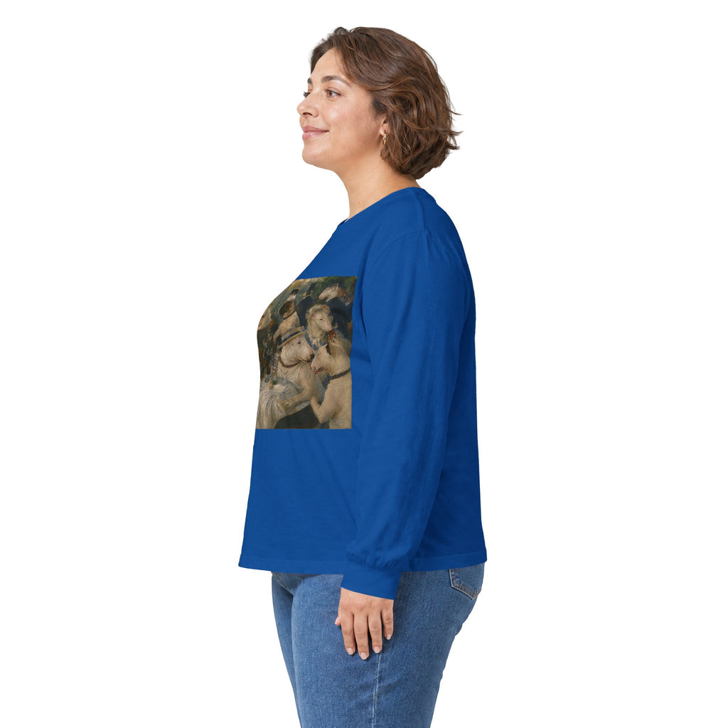 Bull Terrier Luncheon of the Boating Party — after Pierre-Auguste Renoir, 1881 | Long Sleeve