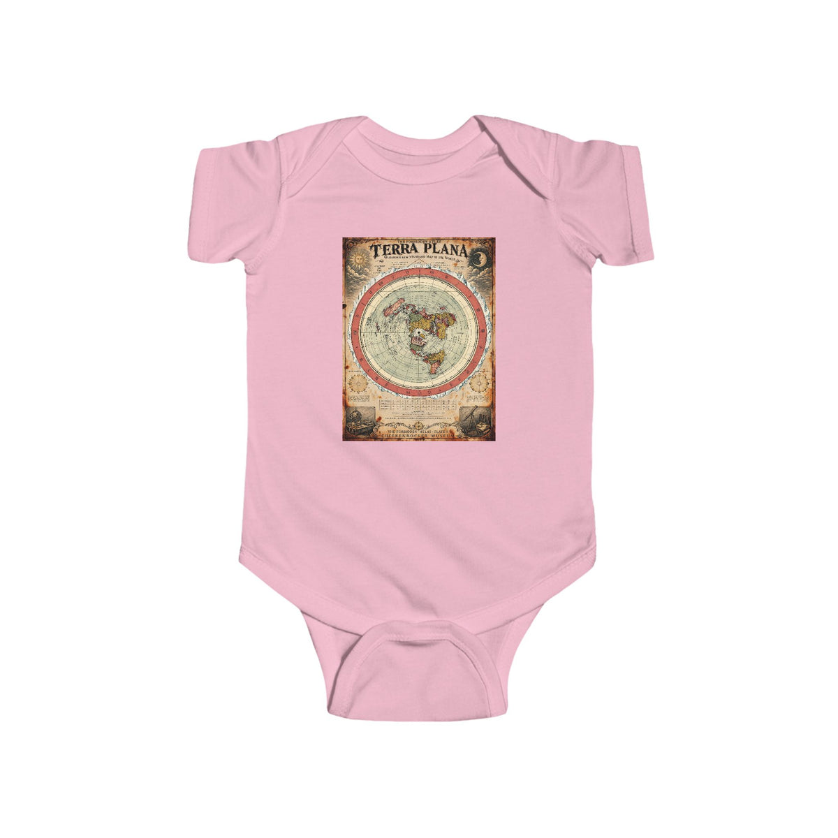 Terra Plana, The Forbidden Atlas Plate I | Bodysuit