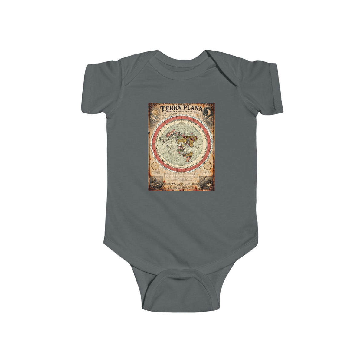 Terra Plana, The Forbidden Atlas Plate I | Bodysuit