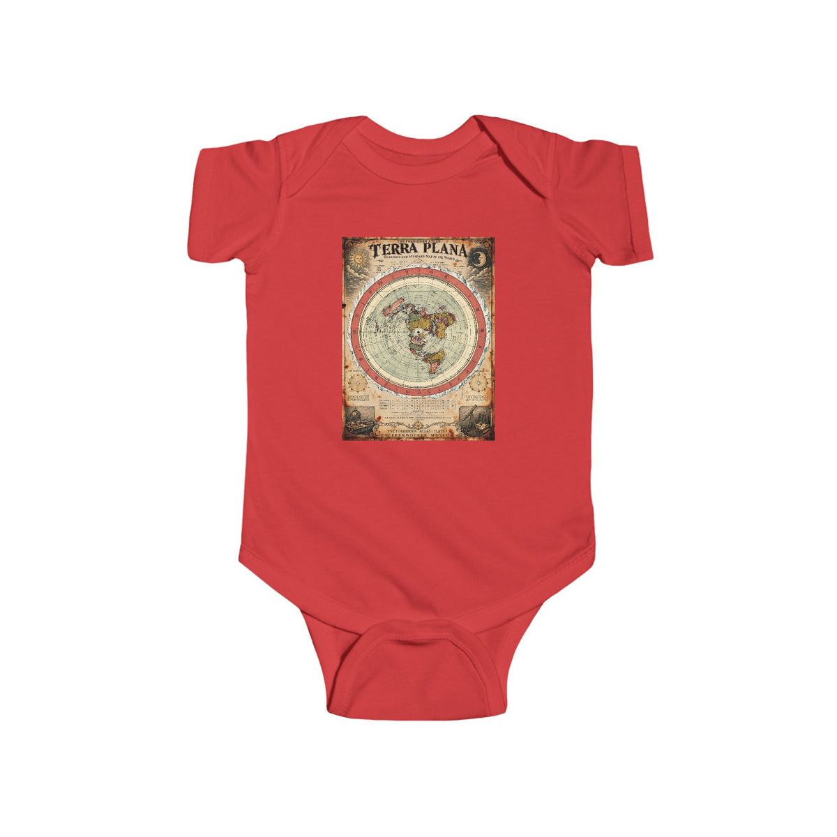 Terra Plana, The Forbidden Atlas Plate I | Bodysuit