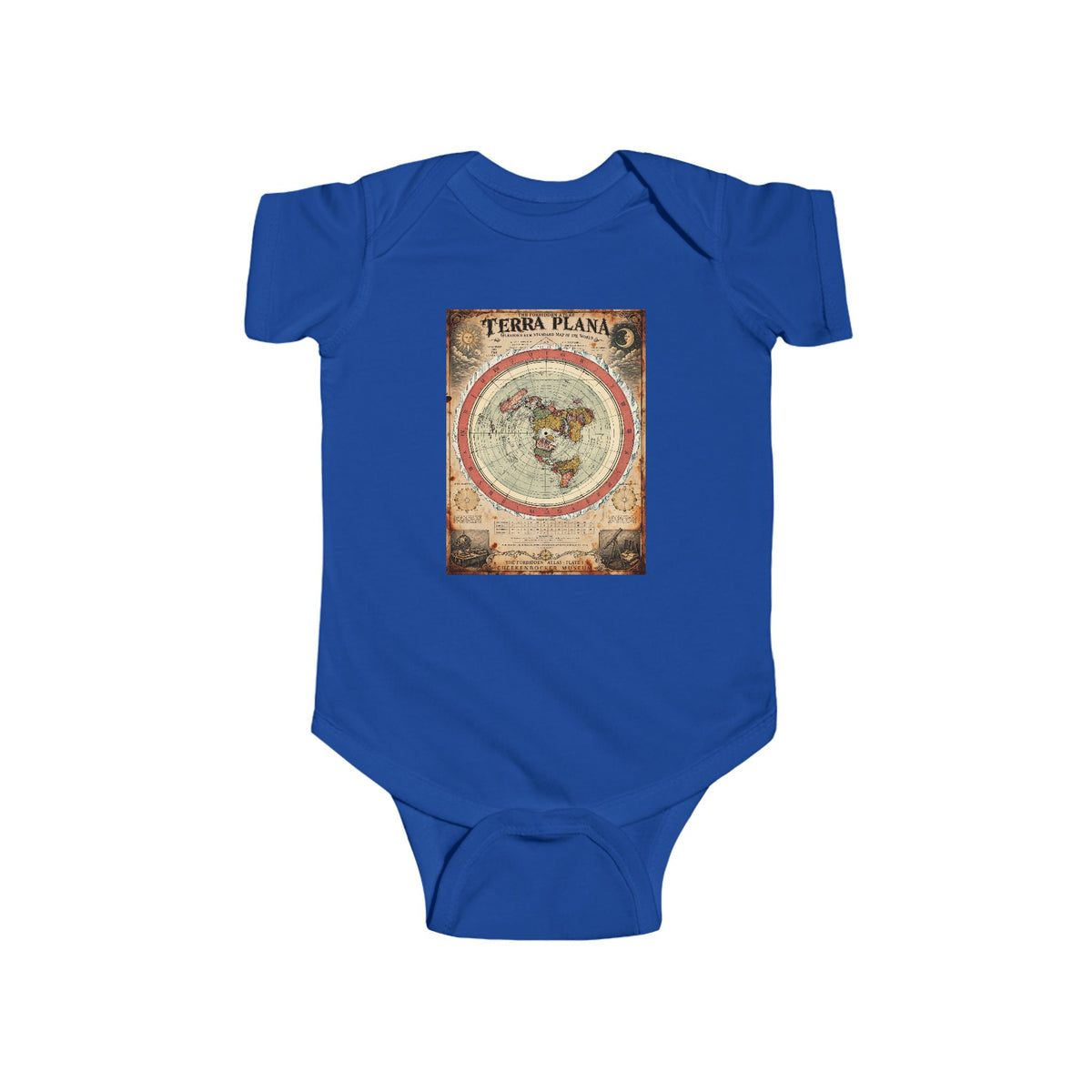 Terra Plana, The Forbidden Atlas Plate I | Bodysuit