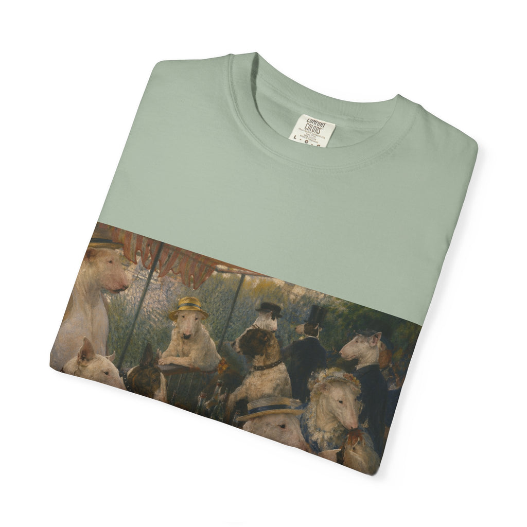 Bull Terrier Luncheon of the Boating Party — after Pierre-Auguste Renoir, 1881 | Garment-Dyed Tee