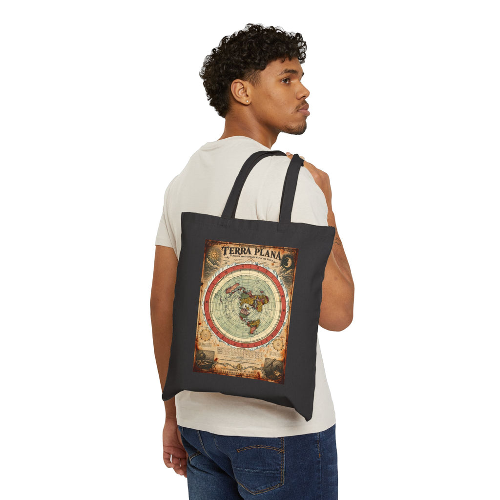 Terra Plana, The Forbidden Atlas Plate I | Canvas Tote