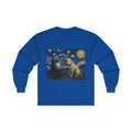 Bull Terrier Starry Night — after Vincent van Gogh, 1889 | Long Sleeve