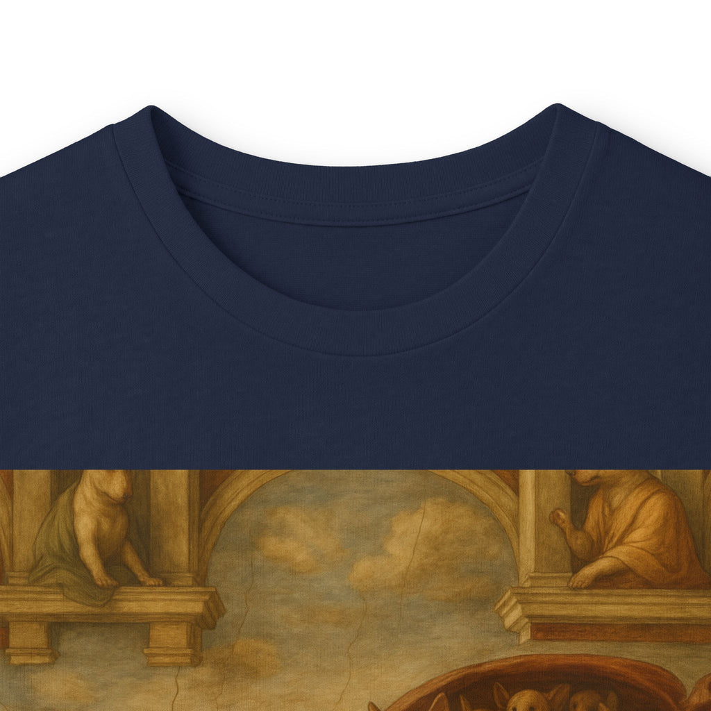 Bull Terrier The Creation Of Adam — after Michelangelo, 1512 | Long Sleeve
