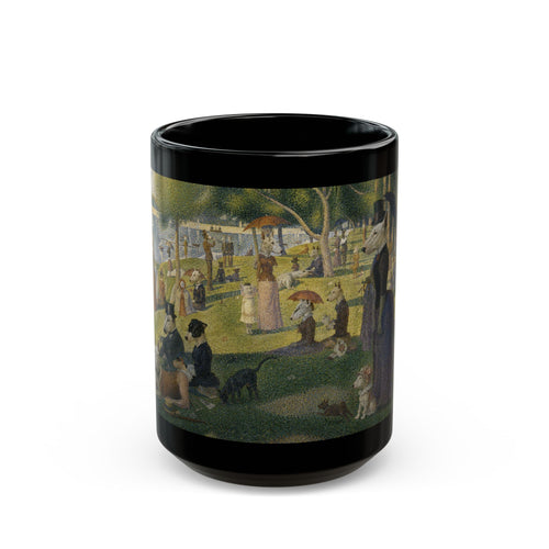 Bull Terrier A Sunday Afternoon on La Grande Jatte — after Georges Seurat, 1886 | Mug