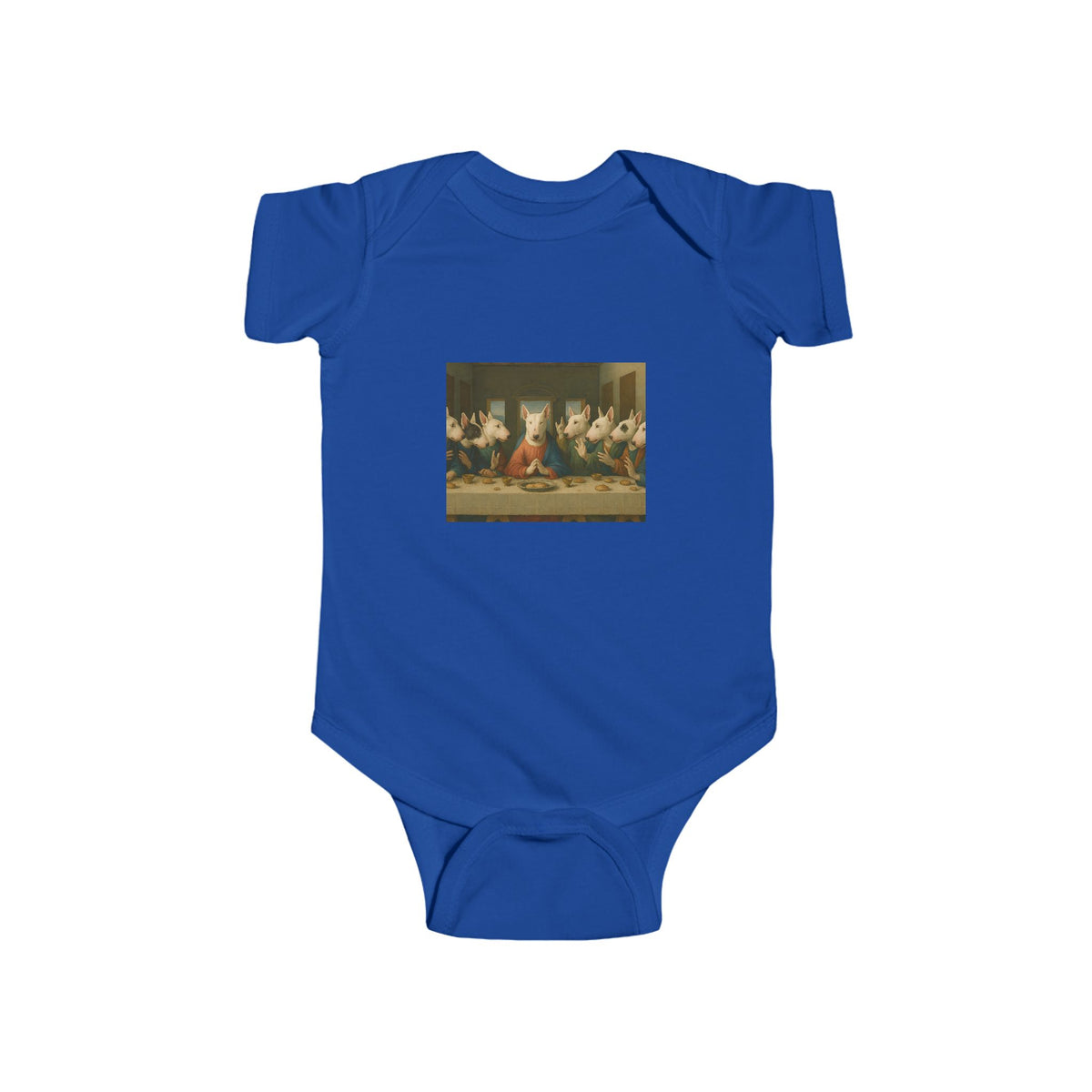 Bull Terrier The Last Supper — after Leonardo da Vinci, 1498 | Bodysuit