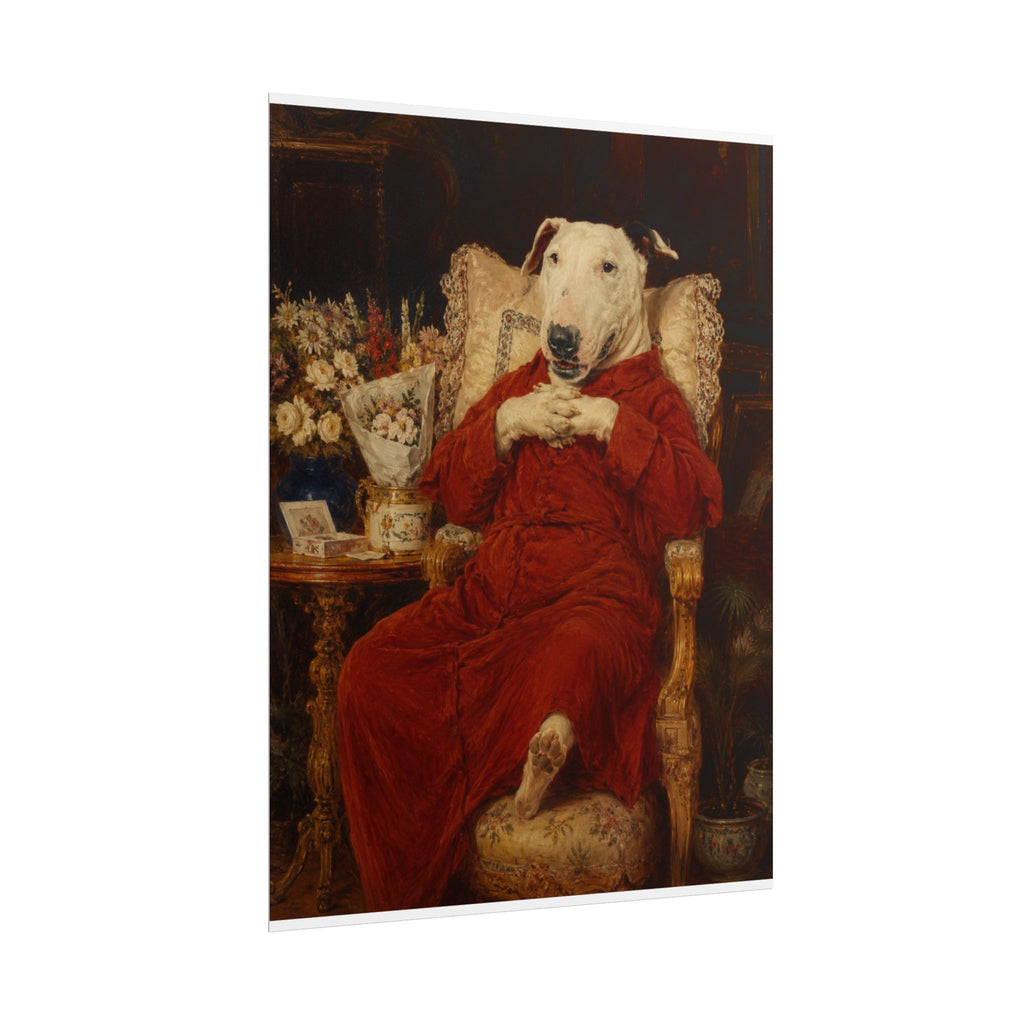 Bull Terrier Happy Birthday | Print
