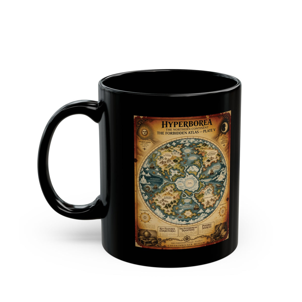 Hyperborea, The Forbidden Atlas Plate V | Mug