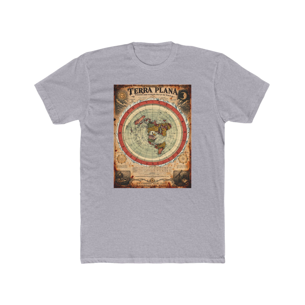 Terra Plana, The Forbidden Atlas Plate I | Unisex Cotton Crew Tee