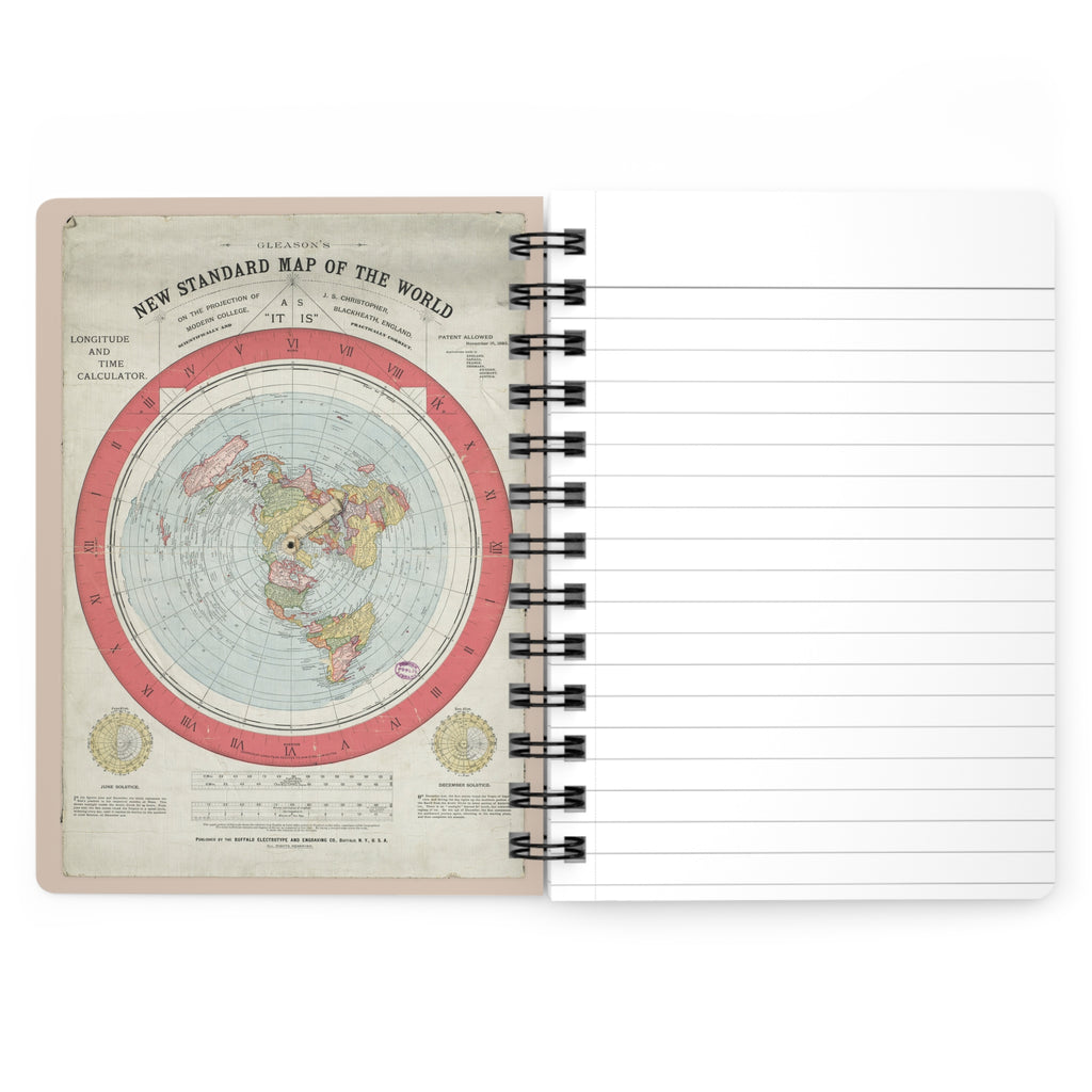 Gleason's New Standard Map of the World, 1892 | Spiral Journal