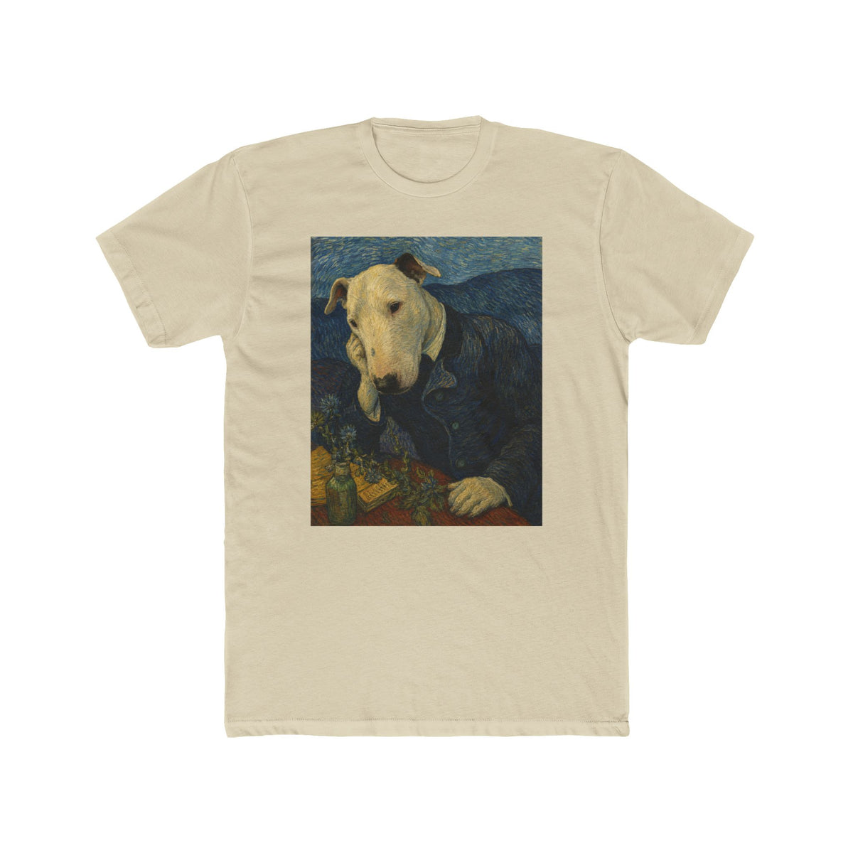 Bull Terrier Portrait Of Doctor Gachet — after Vincent van Gogh, 1890 | Tee