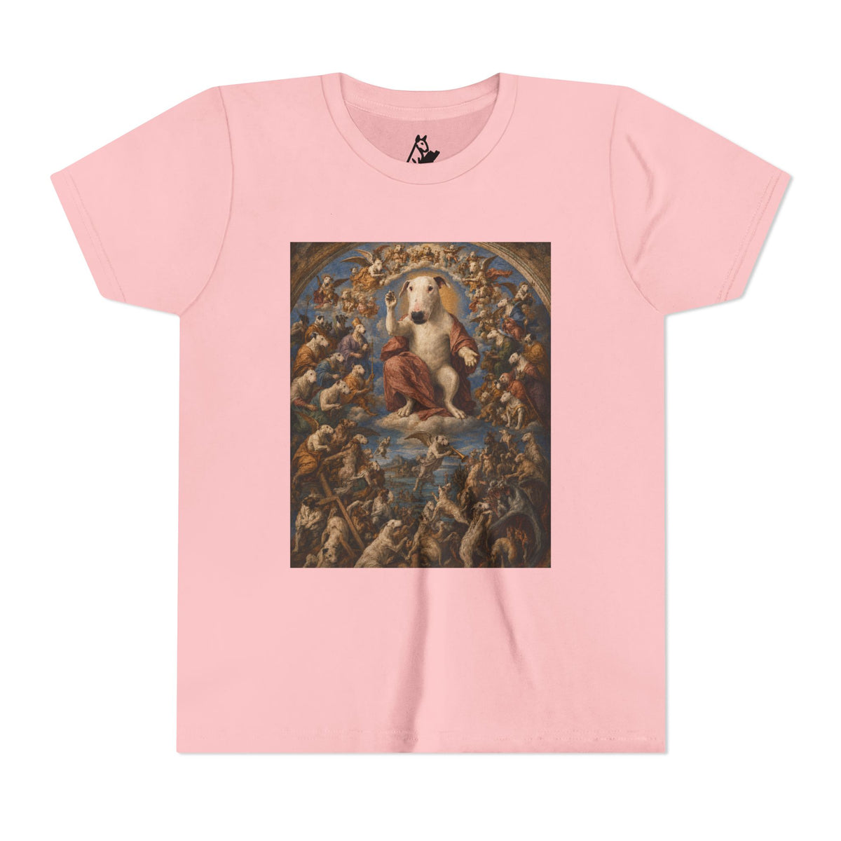 Bull Terrier The Last Judgement — after Michelangelo, 1541 | Youth Tee