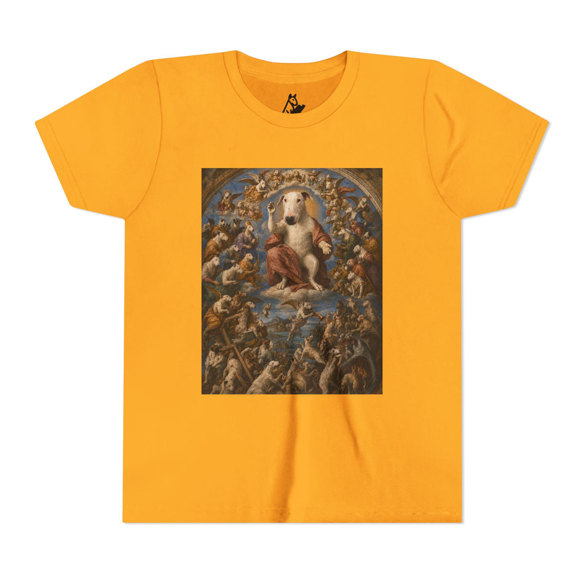 Bull Terrier The Last Judgement — after Michelangelo, 1541 | Youth Tee