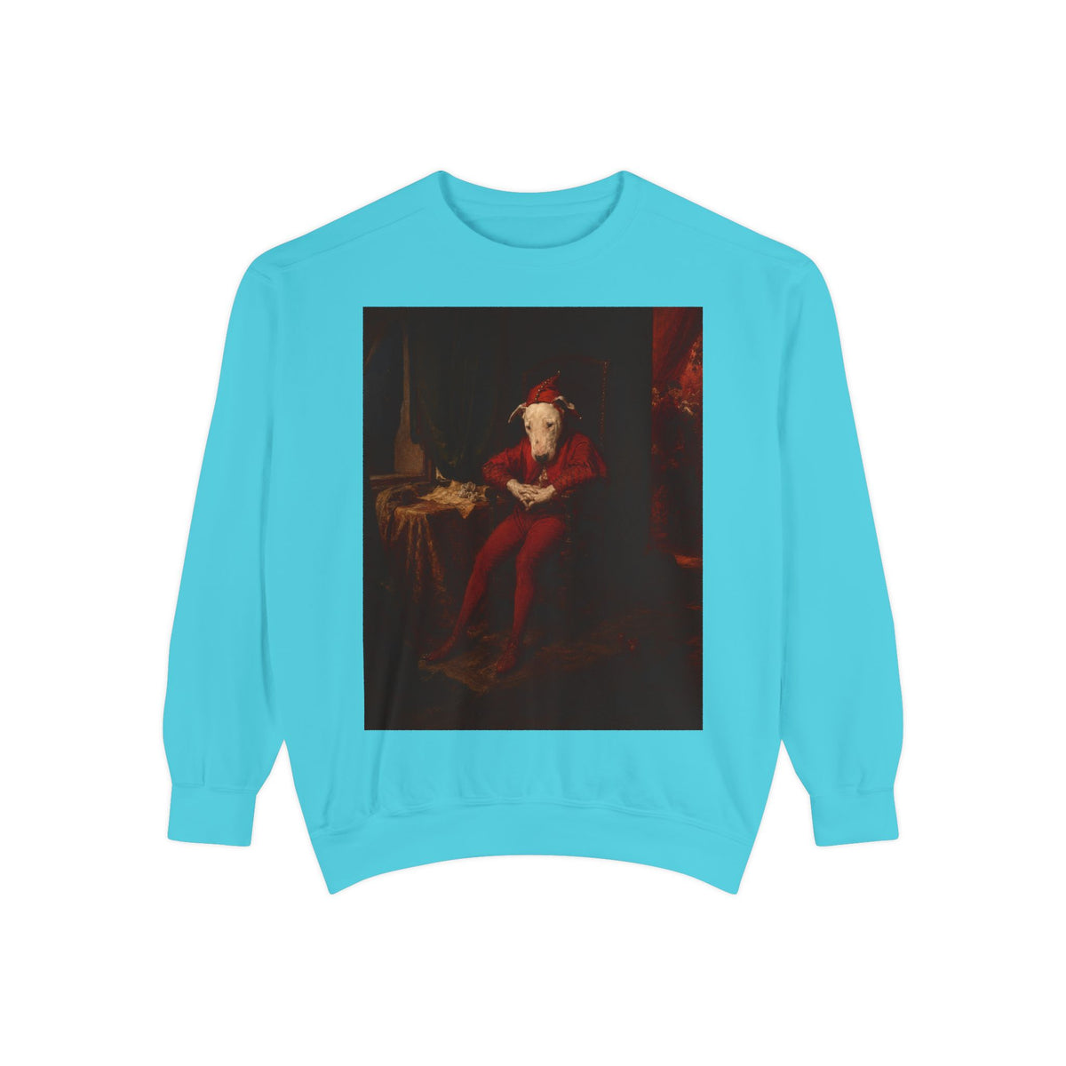 Bull Terrier Stańczyk — after Jan Matejko, 1862 | Crewneck