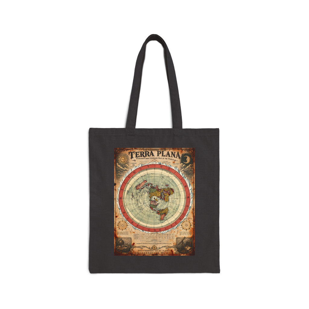 Terra Plana, The Forbidden Atlas Plate I | Canvas Tote