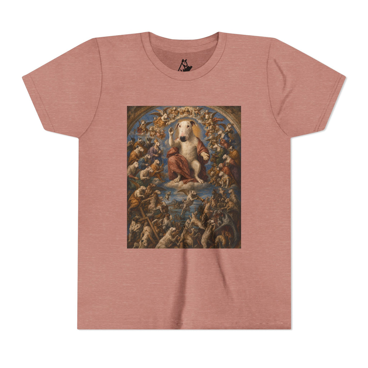 Bull Terrier The Last Judgement — after Michelangelo, 1541 | Youth Tee