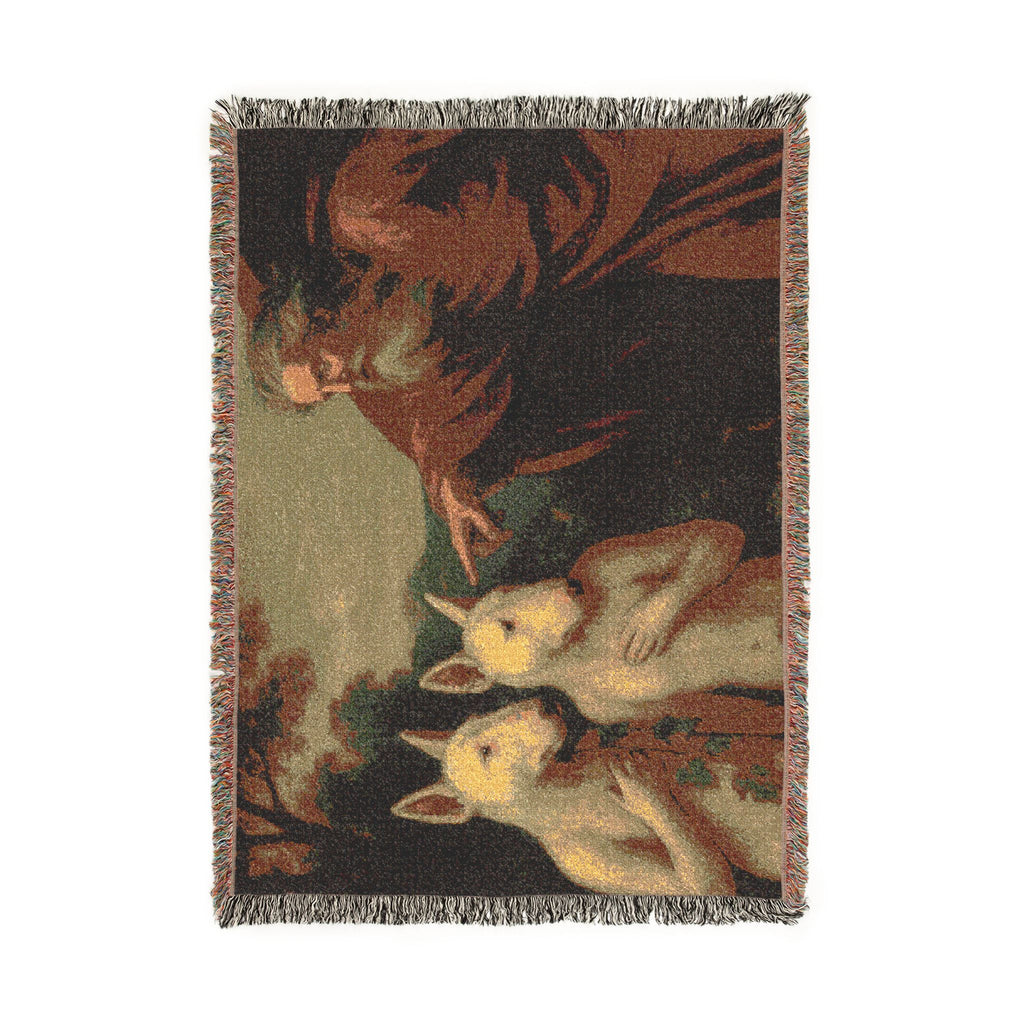 Bull Terrier The Rebuke of Adam and Eve — after Domenichino, 1626 | Blanket