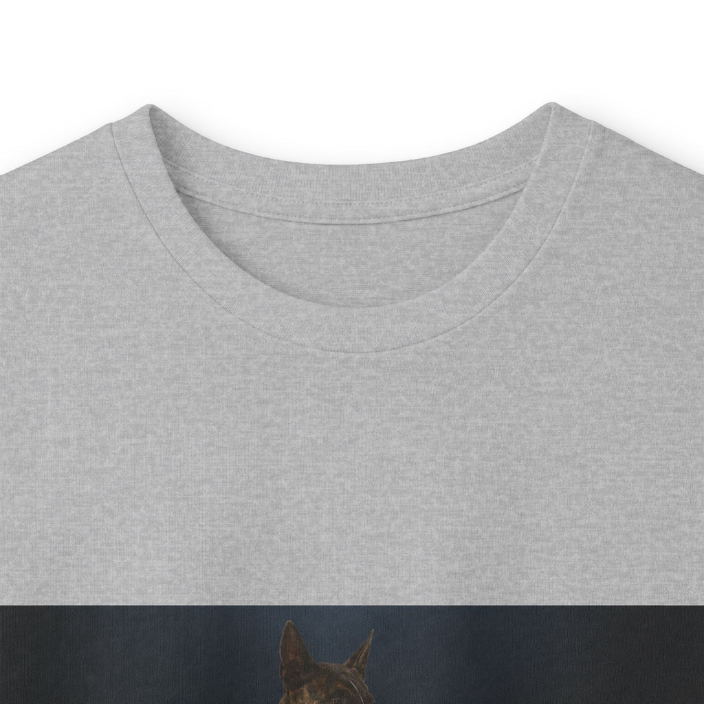 Bull Terrier Mona Lisa — after Leonardo da Vinci, c.1503 | Long Sleeve