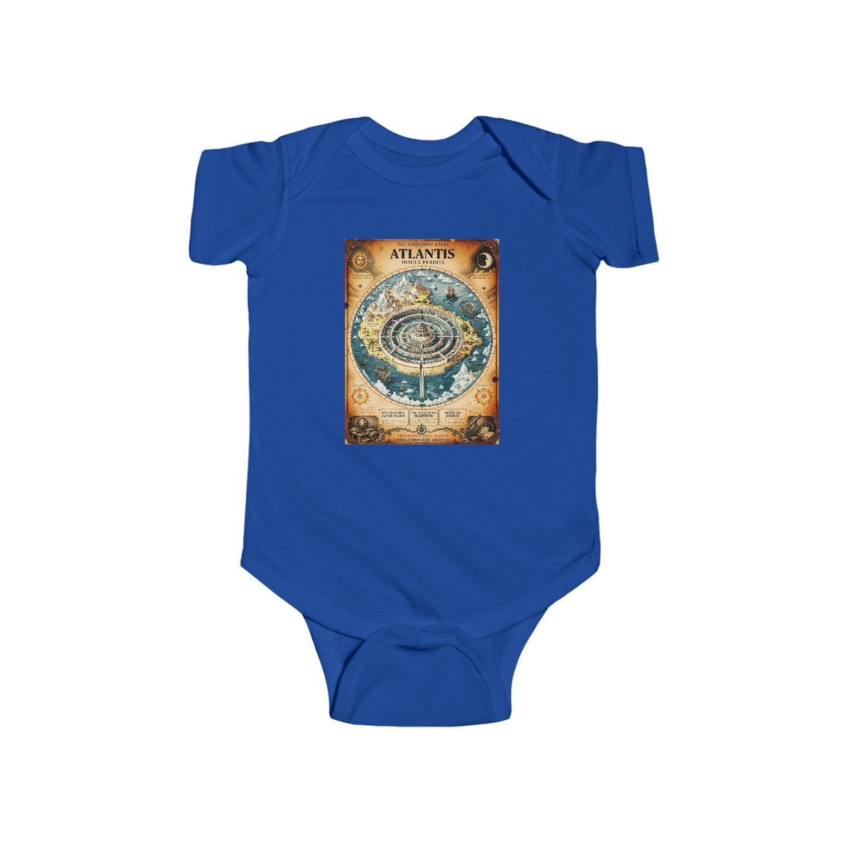 Atlantis, The Forbidden Atlas Plate III | Bodysuit