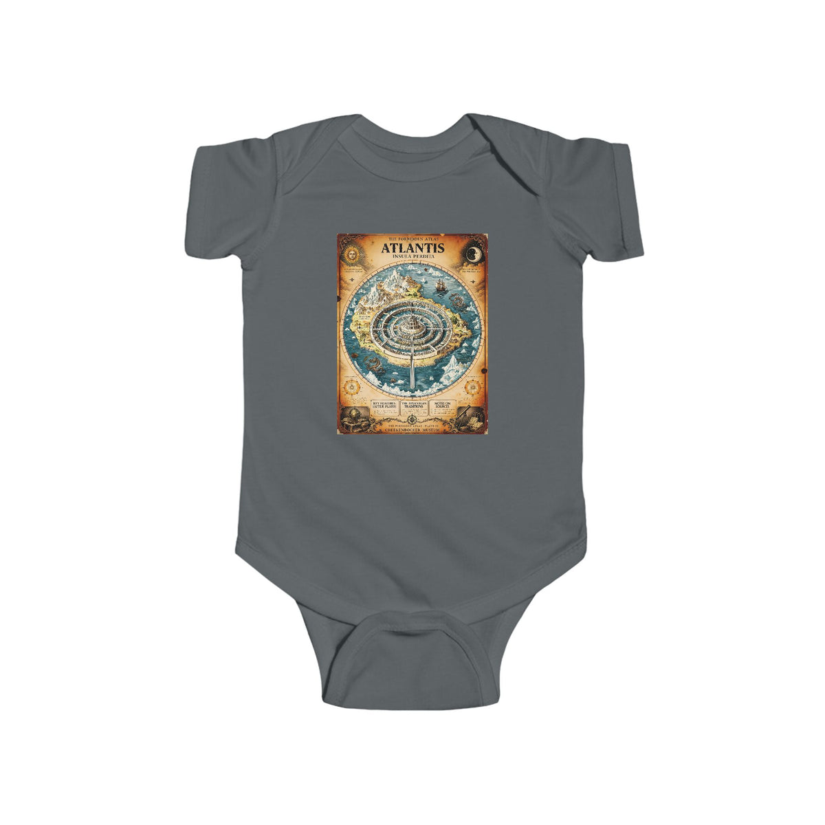 Atlantis, The Forbidden Atlas Plate III | Bodysuit