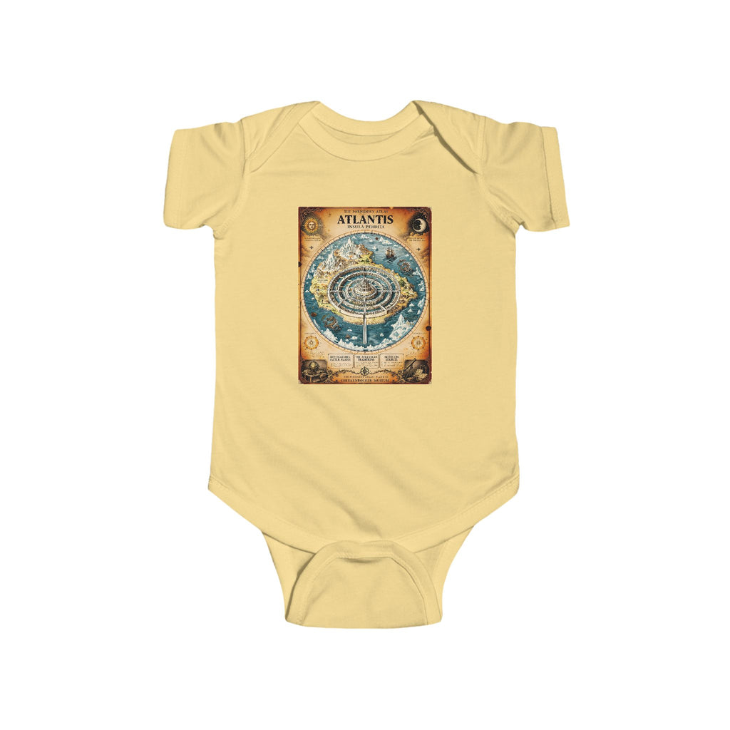 Atlantis, The Forbidden Atlas Plate III | Bodysuit