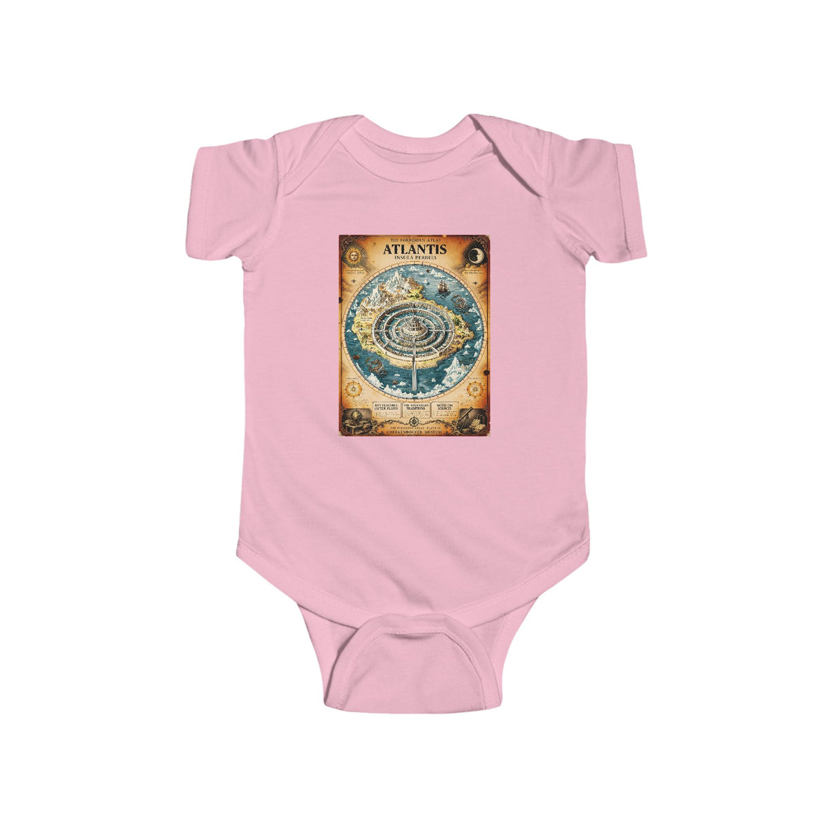 Atlantis, The Forbidden Atlas Plate III | Bodysuit