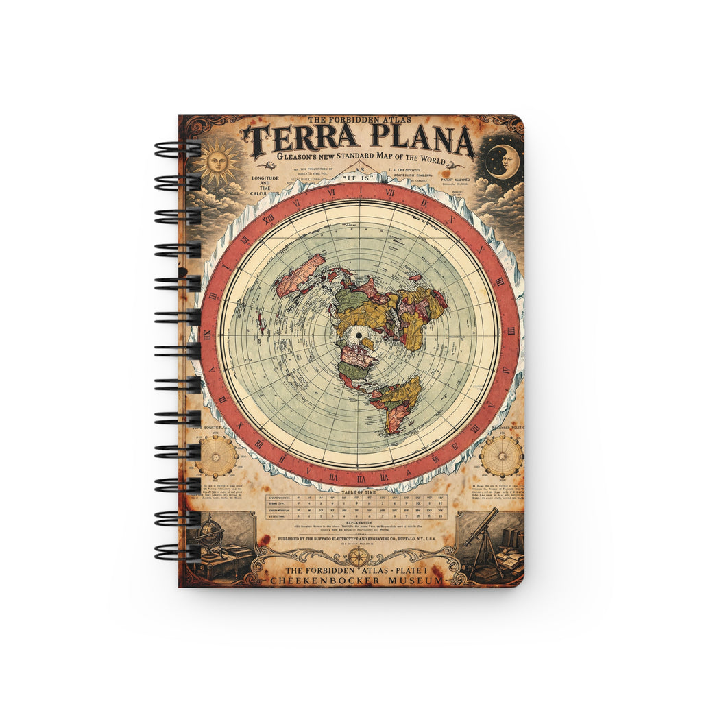 Terra Plana, The Forbidden Atlas Plate I | Spiral Journal