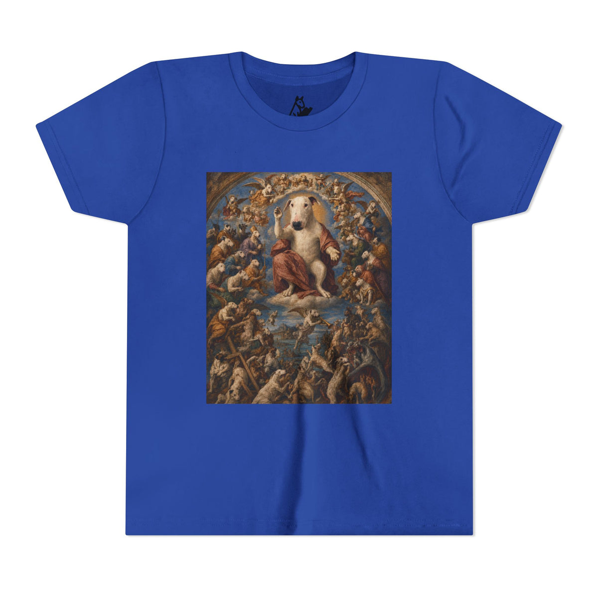 Bull Terrier The Last Judgement — after Michelangelo, 1541 | Youth Tee